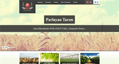 Desktop Screenshot of parlayan.com.tr